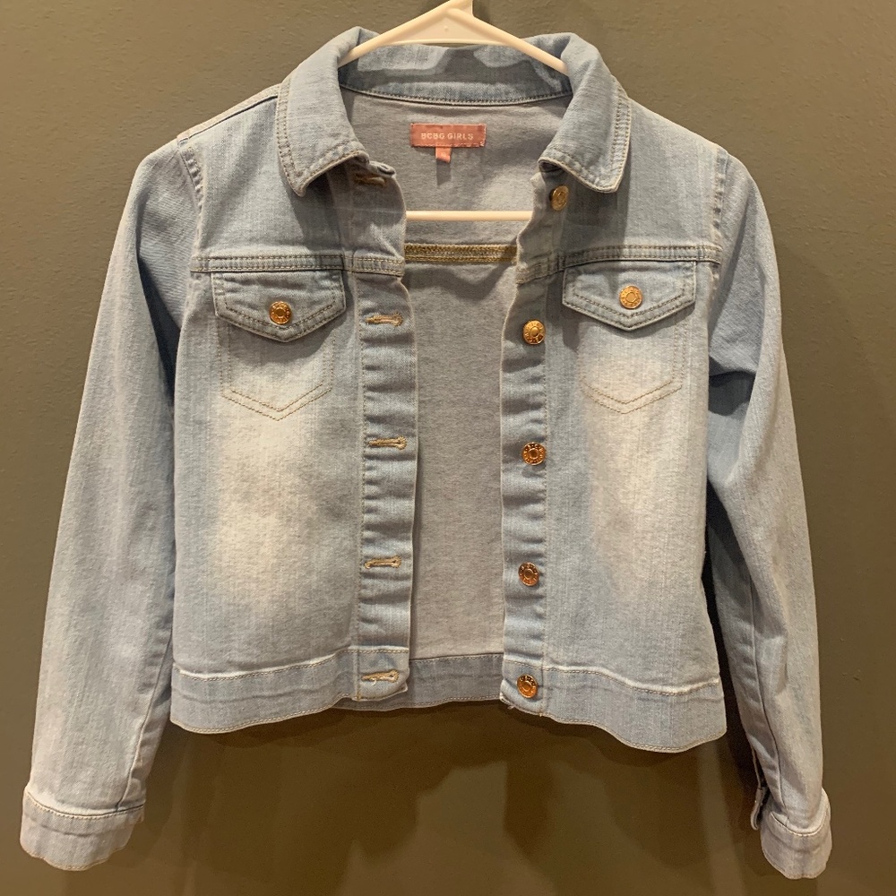 BCBG GIRLS JEAN JACKET Y10